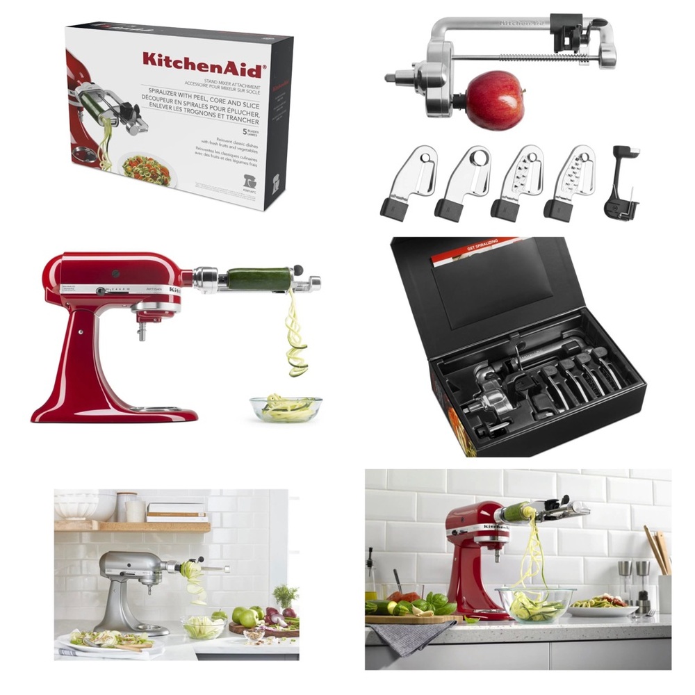 NIB KitchenAid Spiralizer with Peel, Core and Slice - KSMIAPC